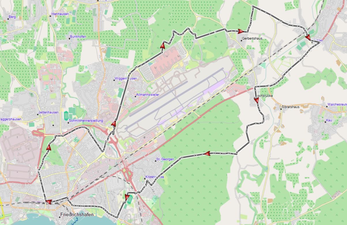 Fahrradtour Meckenbeuren