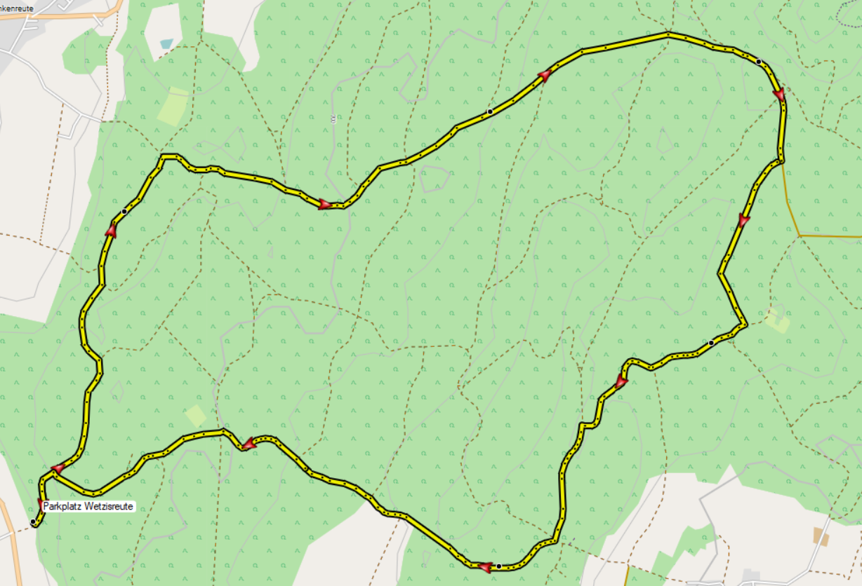 Waldwanderung Wetzisreute