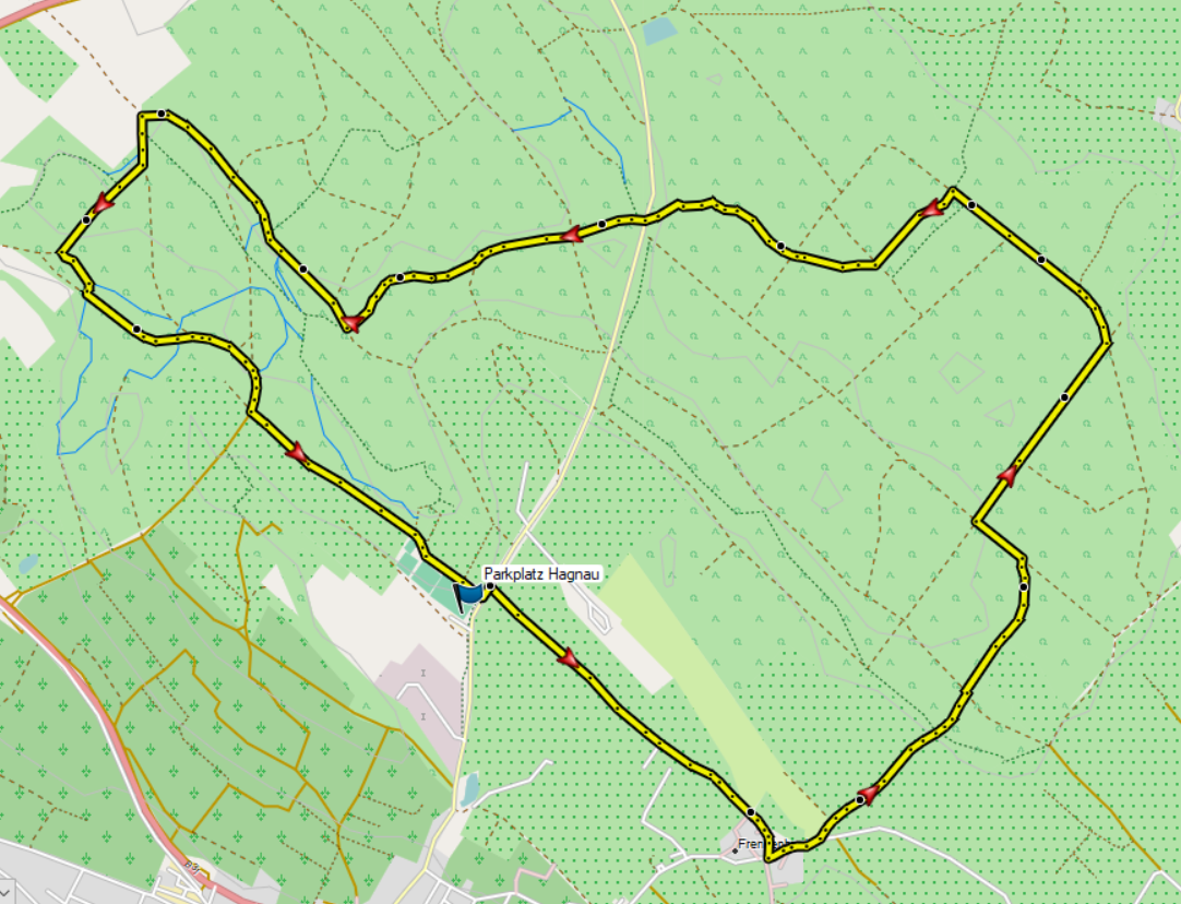 Waldwanderung Hagnau