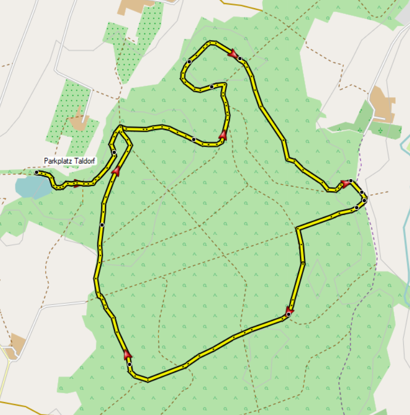 Waldwanderung Taldorf